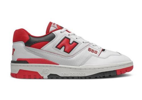 New Balance 550 White Red Size_ 36-45-04e00525